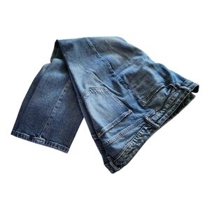 Lauren Ralph Lauren Jeans Womens Size 16 Blue Stretch Denim Straight Leg READ!